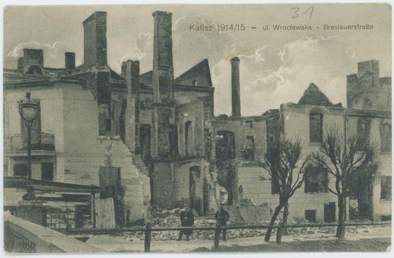 Kalisz 1914/15 - ul. Wrocławska