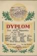 Dyplom i tytuł Wiośl. [Wioślarskiego] Mistrza Województwa na rok 1956