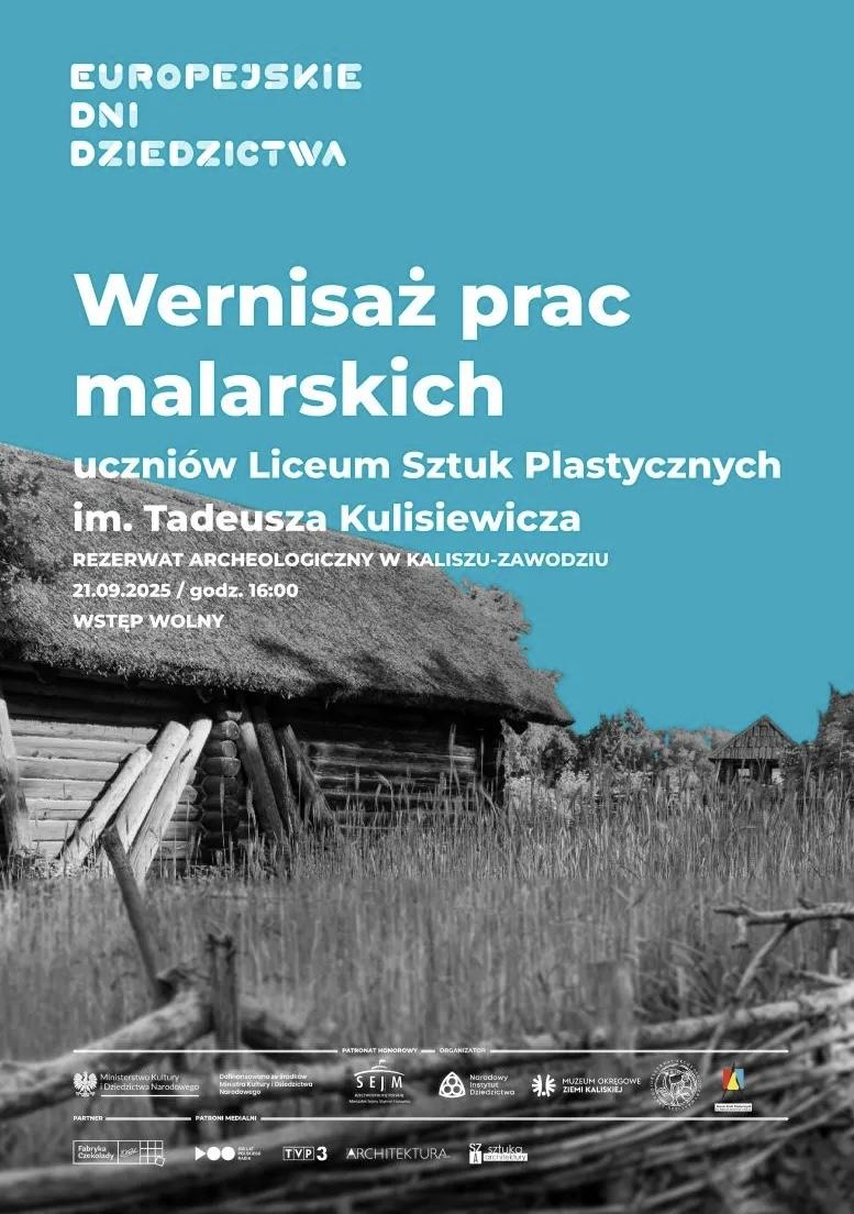 Europejskie Dni Dziedzictwa: Wernisaż prac malarskich