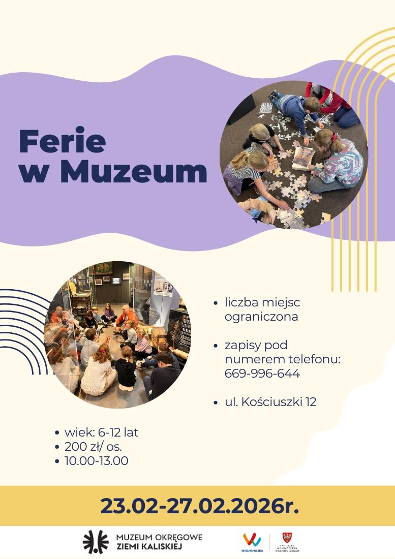 Ferie zimowe w muzeum
