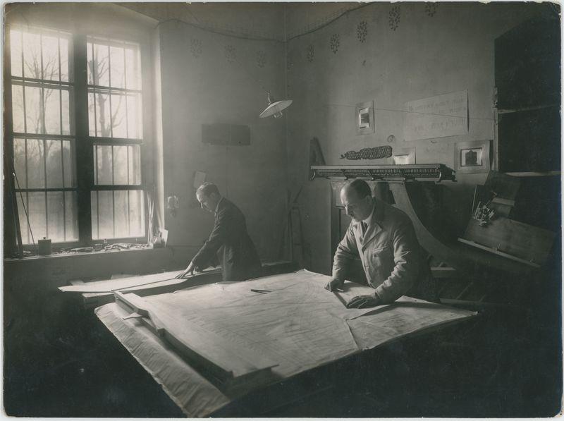 Warsztaty zakładowe w fabryce Aleksandra Fibigera