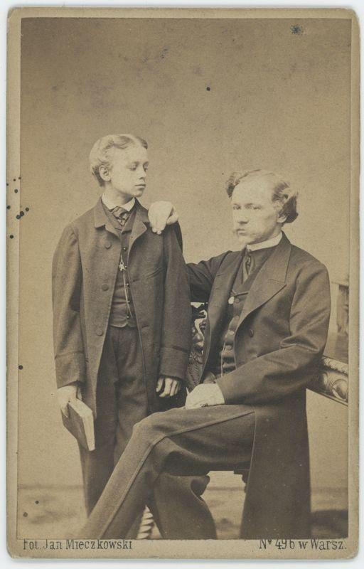 Portret Eljasza Jankowskiego z synem (?)