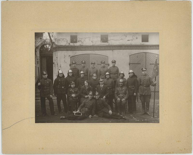 Straż pożarna Fabryki Fortepianów i Pianin Arnold Fibiger Spółka G. Fibiger i Spadkobiercy