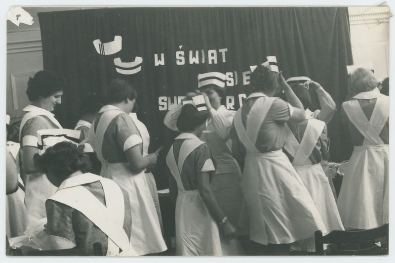 Uczennice Szkoły Medycznej w Kaliszu