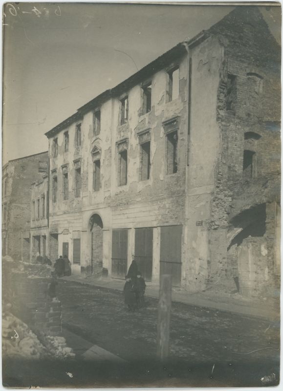 Ruiny zburzonego Kalisza