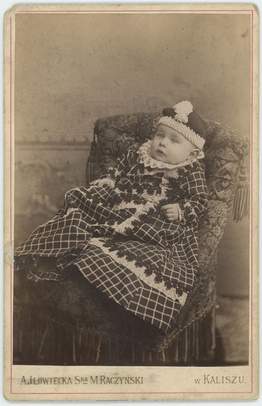 Stanisław Hepke w wieku jednego roku