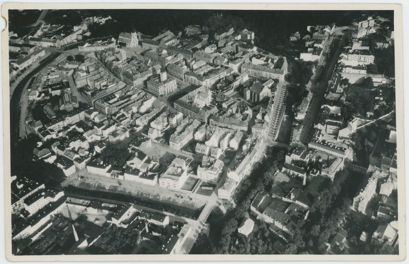 Zdjęcie lotnicze - Śródmieście Kalisza