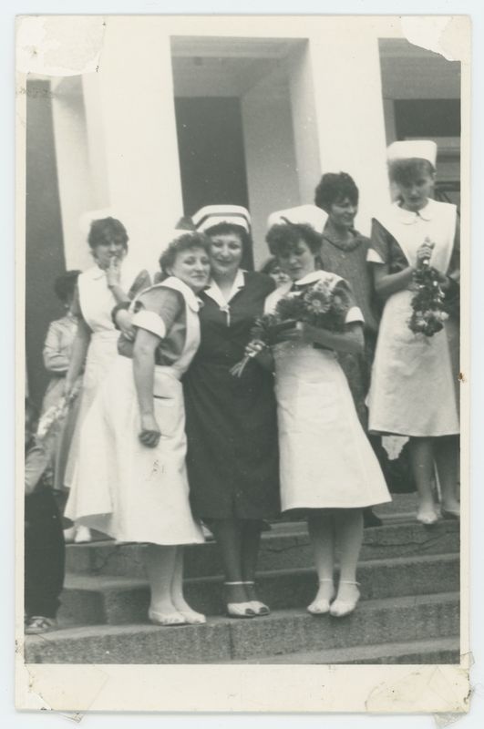 Uczennice Szkoły Medycznej w Kaliszu