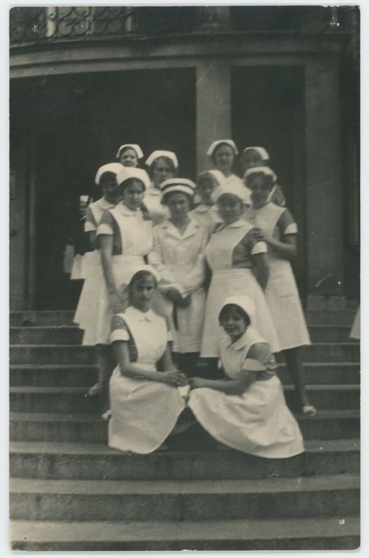 Uczennice Szkoły Medycznej w Kaliszu