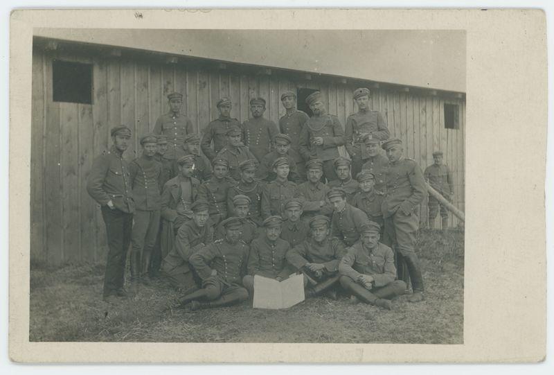 Chór obozowy w obozie jenieckim w Szczypiornie