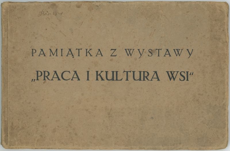 Album z pocztówkami z Liskowa "Pamiątka z wystawy >>Praca i Kultura Wsi<<"