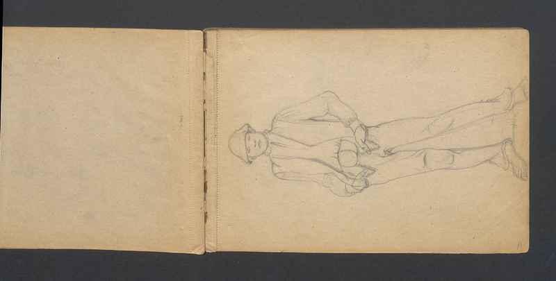 Szkicownik ze Szkoły Sztuk Pięknych w Warszawie, część II