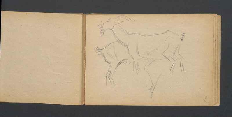 Szkicownik ze Szkoły Sztuk Pięknych w Warszawie, część II