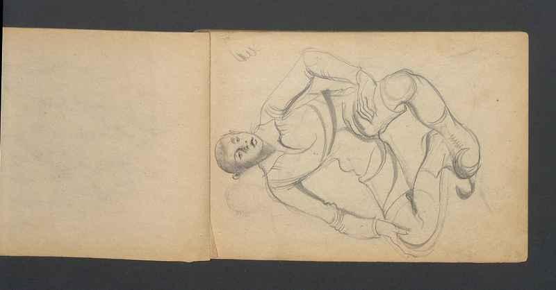 Szkicownik ze Szkoły Sztuk Pięknych w Warszawie, część II