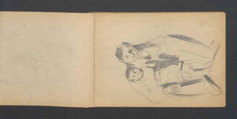 Szkicownik ze Szkoły Sztuk Pięknych w Warszawie, część II