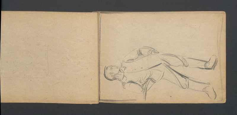 Szkicownik ze Szkoły Sztuk Pięknych w Warszawie, część II