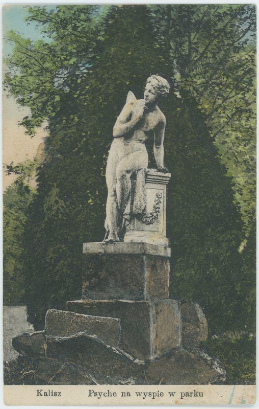 Psyche na wyspie w parku, Kalisz