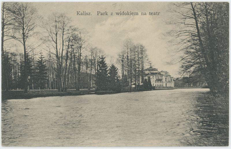 Park z widokiem na teatr, Kalisz