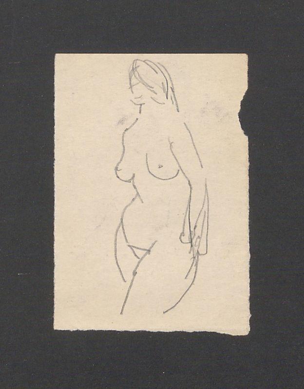 Kobieta siedząca, Kobieta stojąca