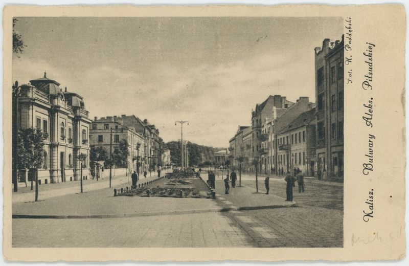 Bulwar Aleks, Piłsudskiej, Kalisz