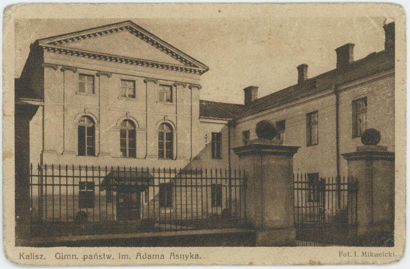 Gimn. państw. im. Adama Asnyka, Kalisz