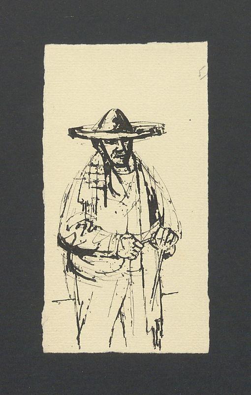 Mężczyzna w kapeluszu