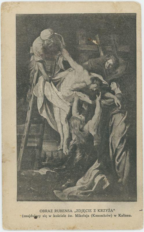 Obraz Rubensa "Zdjęcie z krzyża"