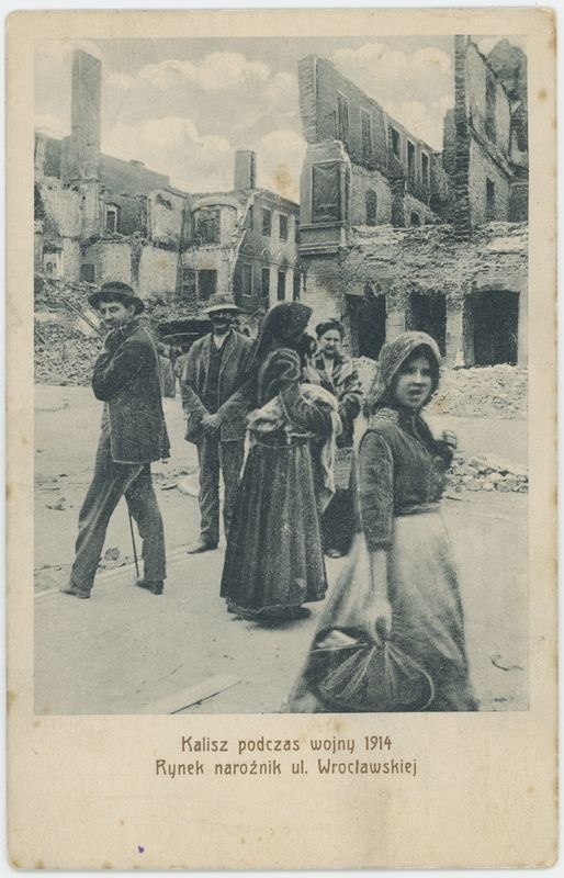 Kalisz podczas wojny 1914, Rynek narożnik ul. Wrocławskiej 