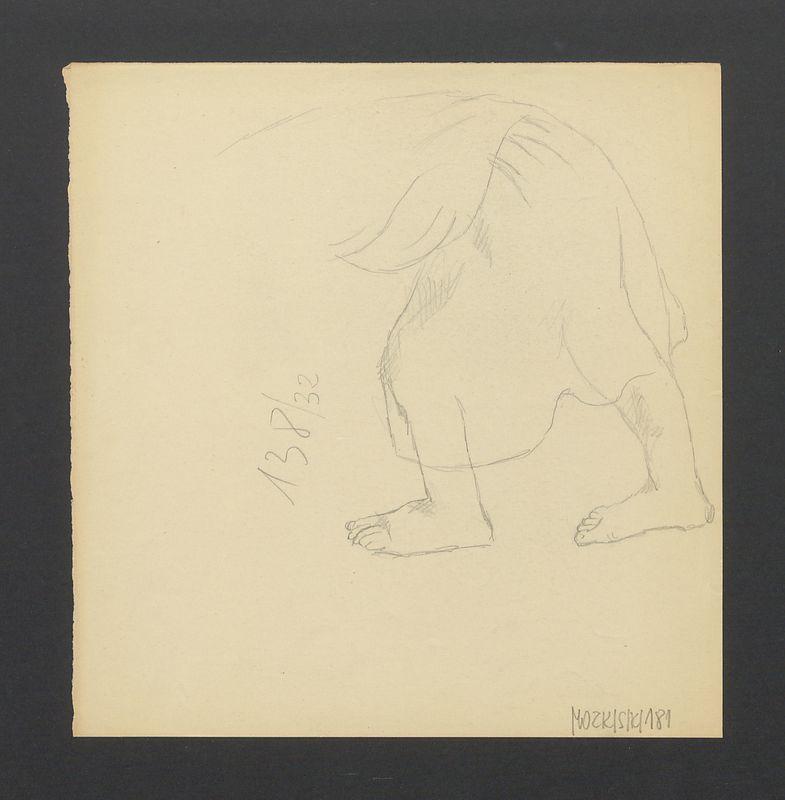 Kobieta szlembarska; Szkic