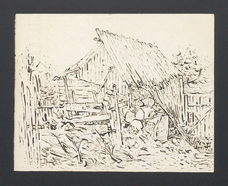 Podwórko; Szkic zagrody