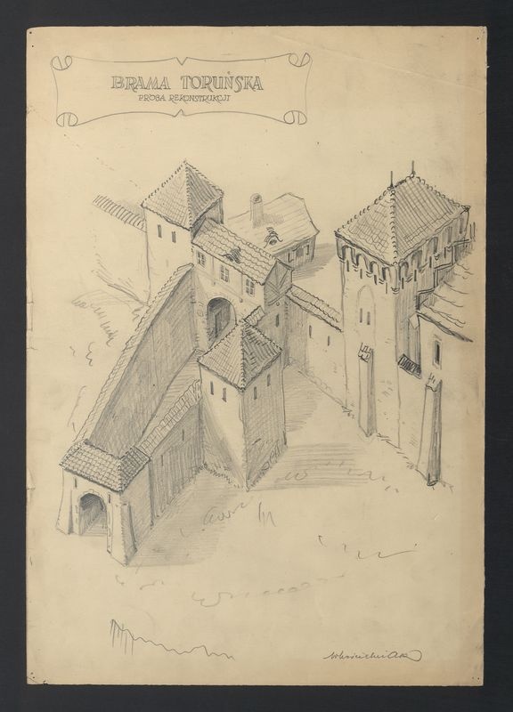 Brama Toruńska w Kaliszu (próba rekonstrukcji)