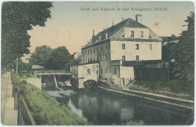 Gruß aus Kalisch in der Kriegszeit 1914/15