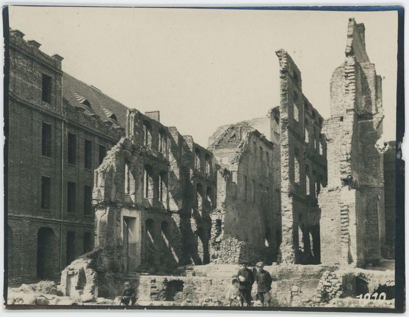 Kalisz po zburzeniu w 1914 r.