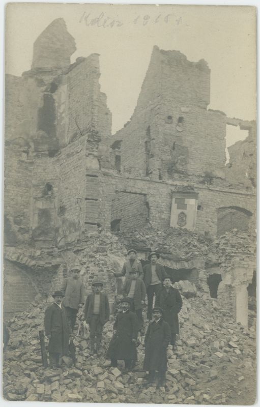 Kalisz po zburzeniu w 1914 r.