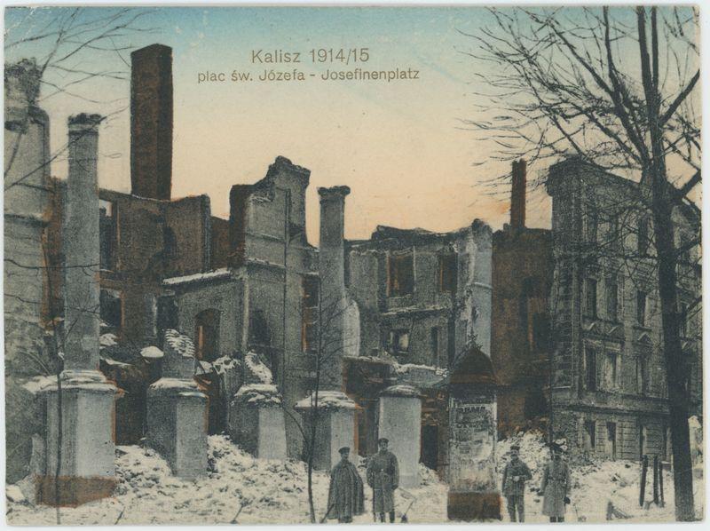Plac św. Józefa, Kalisz 1914/15