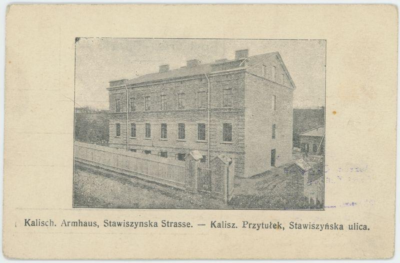 Przytułek, ulica Stawiszyńska, Kalisz