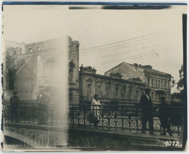 Kalisz po zburzeniu w 1914 r.