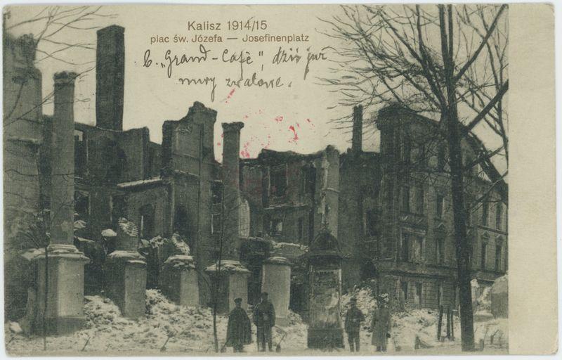 Plac św. Józefa, Kalisz 1914/15