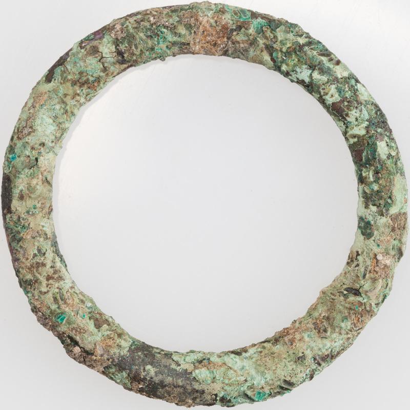 Kolista ramka sprzączki z brązu