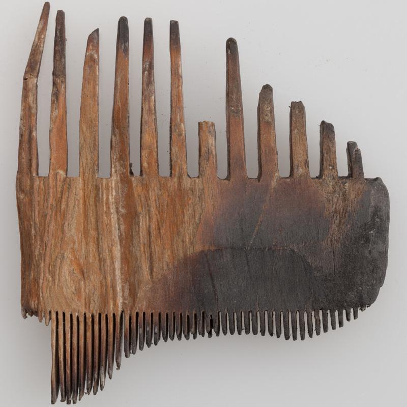 Grzebień z bukszpanu