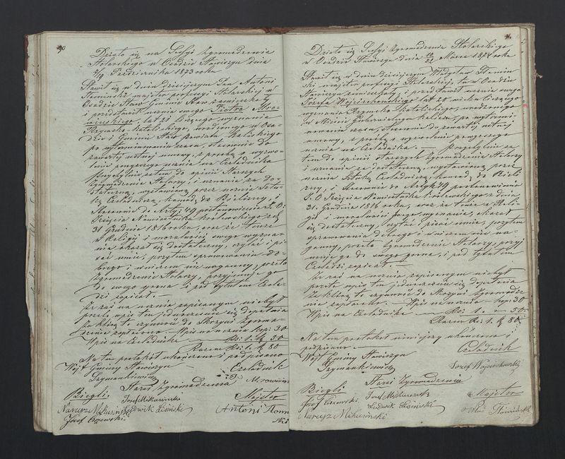 Książka protokołów Zgromadzenia Stolarskiego od 1841 r.