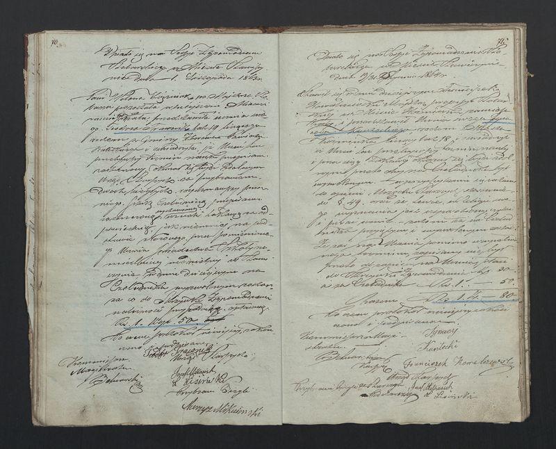 Książka protokołów Zgromadzenia Stolarskiego od 1841 r.