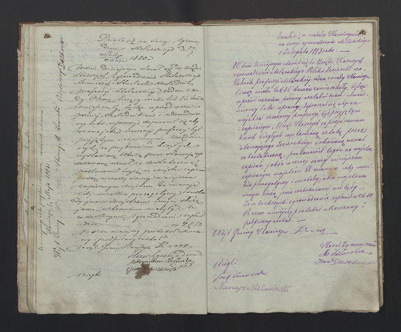 Książka protokołów Zgromadzenia Stolarskiego od 1841 r.