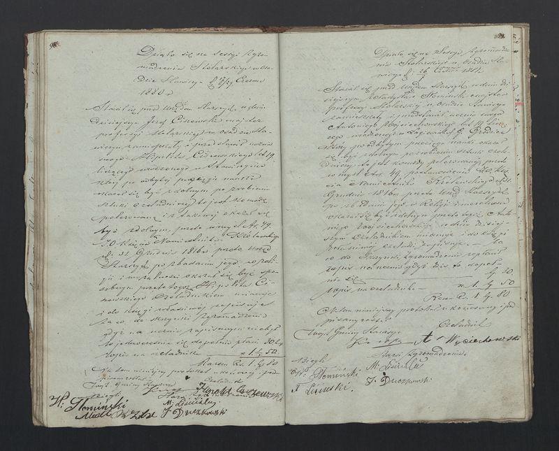 Książka protokołów Zgromadzenia Stolarskiego od 1841 r.