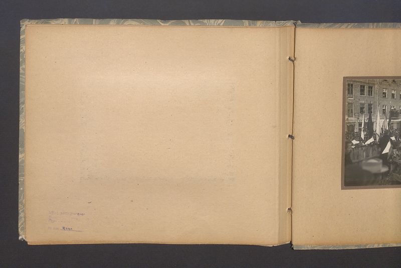 Album z uroczystości poświęcenia Kamienia węgielnego pod budowę ratusza w Kaliszu 17.10.1920