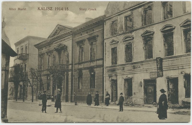 Stary rynek, Kalisz 1914/15
