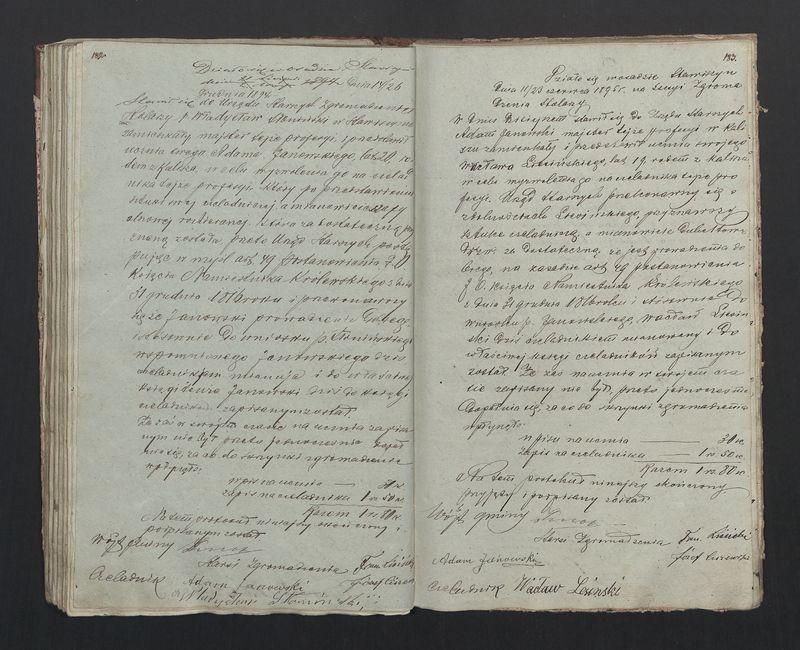 Książka protokołów Zgromadzenia Stolarskiego od 1841 r.