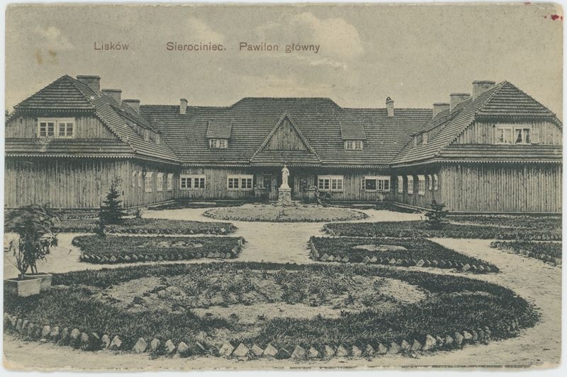 Sierociniec, pawilon główny, Lisków
