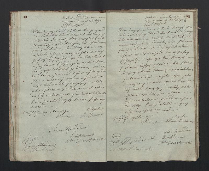 Książka protokołów Zgromadzenia Stolarskiego od 1841 r.