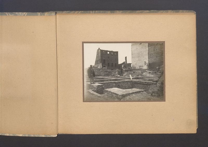 Album z uroczystości poświęcenia Kamienia węgielnego pod budowę ratusza w Kaliszu 17.10.1920